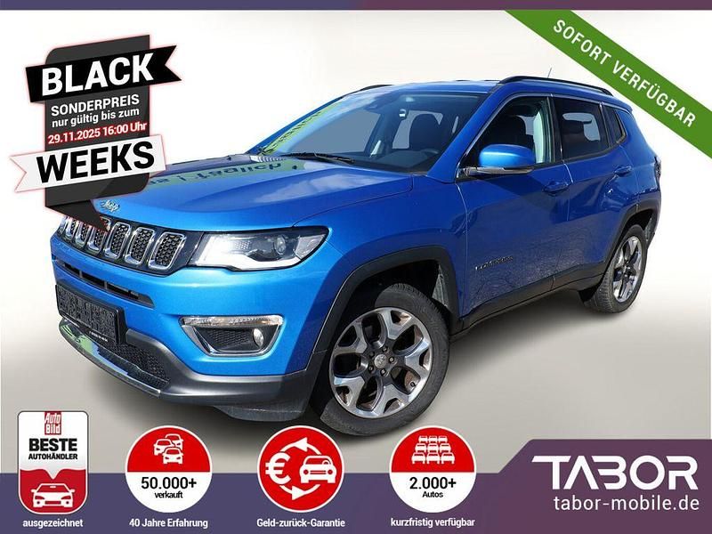 Blau Gebraucht 2017 Jeep Compass Limited SUV | 16.588 € (Fairer Preis) - Bild 1/4