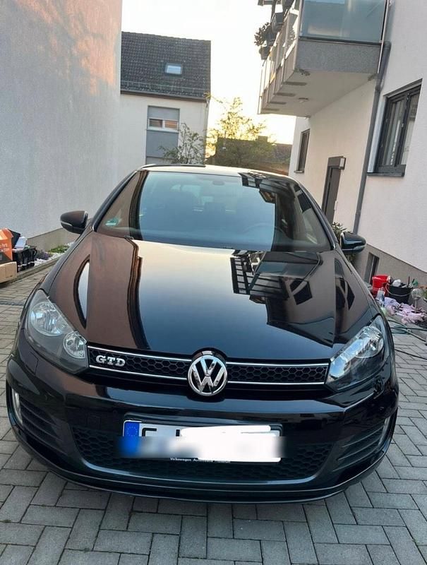 Schwarz Gebraucht 2011 VW Golf VI GTD Limousine | 7.899 € (Teuer) - Bild 1/4