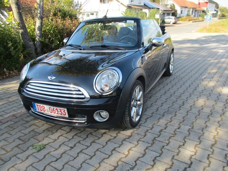 Schwarz Gebraucht 2010 Mini Cooper Cabriolet Cabrio | 4.100 € (Superpreis) - Bild 1/4