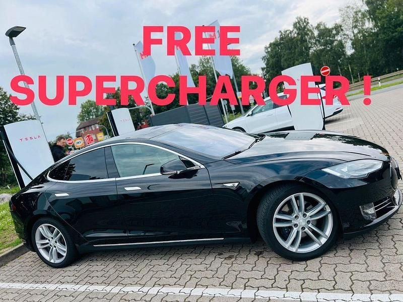Gebraucht Tesla Model S 309 kW (421 PS) 2015 Schwarz Kleinwagen