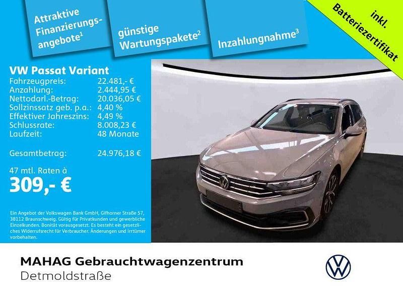 Mondsteingrau Gebraucht 2022 VW Passat GTE Kombi | 22.481 € (Fairer Preis) - Bild 1/2
