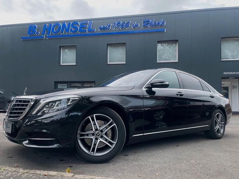 Schwarz Gebraucht 2017 Mercedes S350 Limousine | 43.990 € (Superpreis) - Bild 1/4