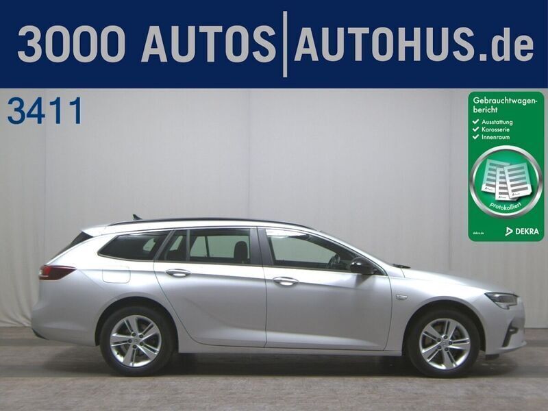Silber Gebraucht 2021 Opel Insignia Business Kombi | 14.380 € (Superpreis) - Bild 1/4