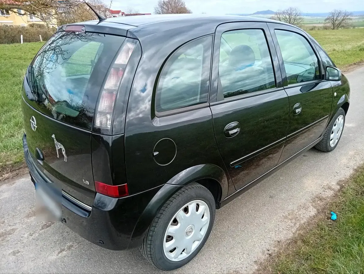 Gebraucht Opel Meriva 105 PS (77 kW) 2007 Schwarz Van / Kleinbus