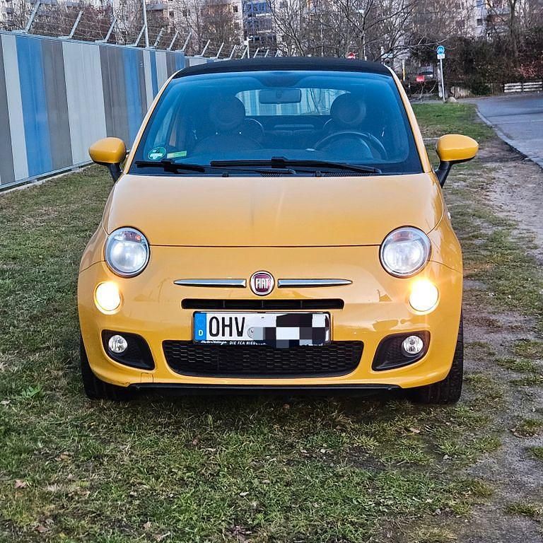 Gebraucht Fiat 500C Lounge 69 PS (50 kW) 2015 Gelb Cabrio