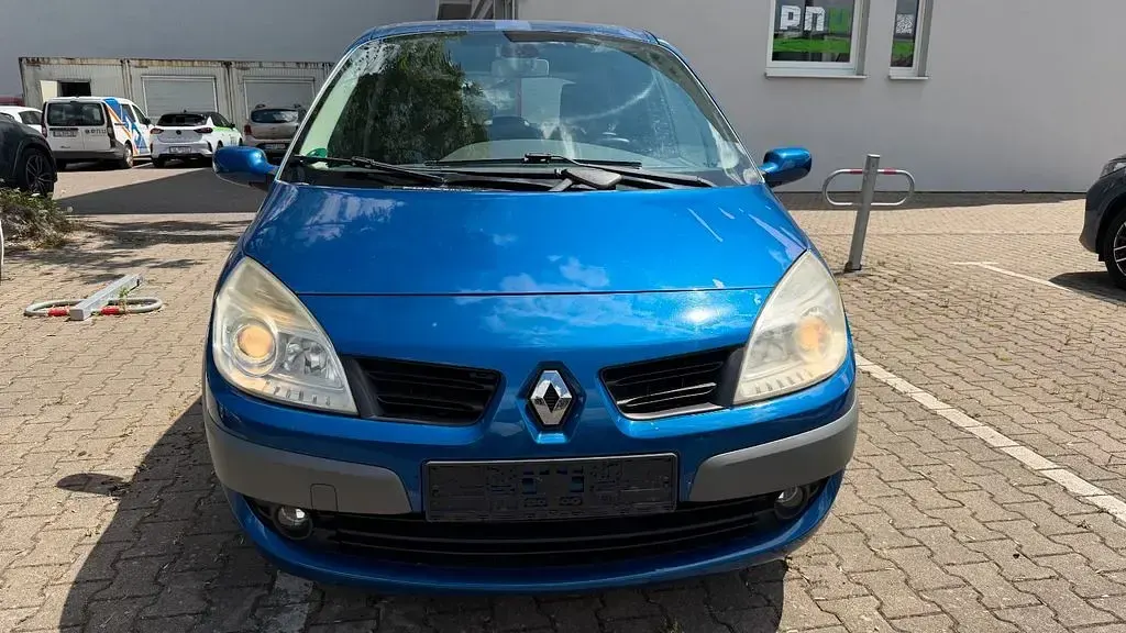 Gebraucht Renault Scénic Avantage 111 PS (81 kW) 2007 Blau Van / Kleinbus