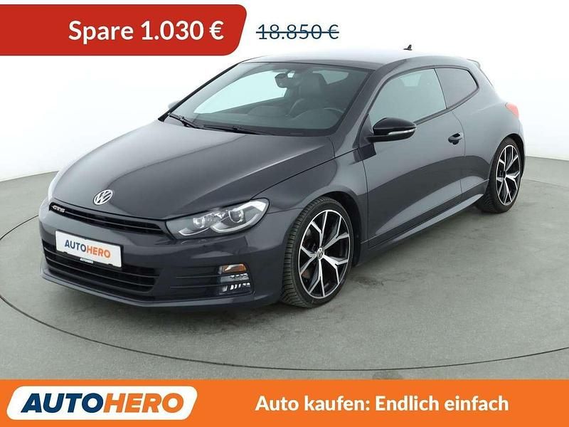 Uranograu / cinza urano Gebraucht 2017 VW Scirocco GTS Coupé | 17.820 € (Fairer Preis) - Bild 1/3