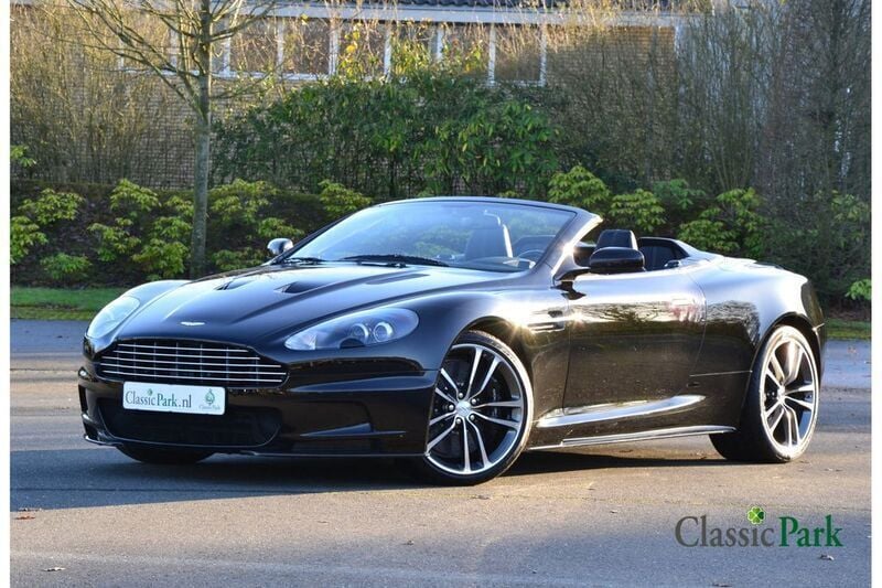 Schwarz Gebraucht 2010 Aston Martin DBS Cabrio | 119.900 € (Teuer) - Bild 1/4