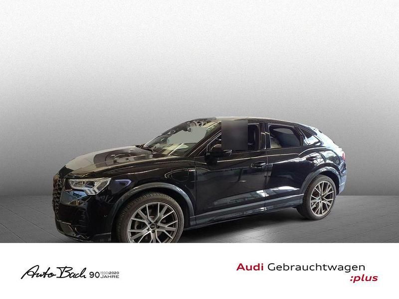 Schwarz (mythosschwarz metallic) Gebraucht 2022 Audi Q3 Sportback S-Line SUV | 35.870 € (Fairer Preis) - Bild 1/3