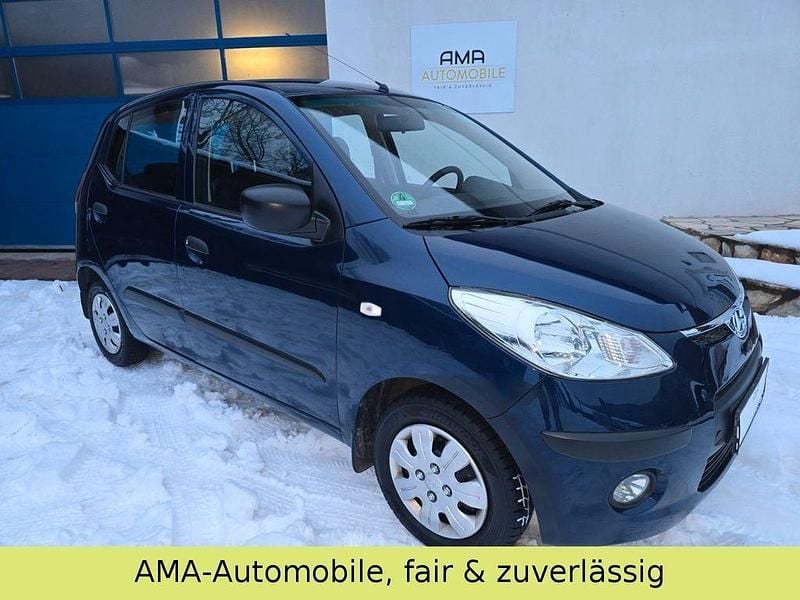 Blau Gebraucht 2009 Hyundai i10 Classic Kleinwagen | 3.890 € (Etwas zu teuer) - Bild 1/4