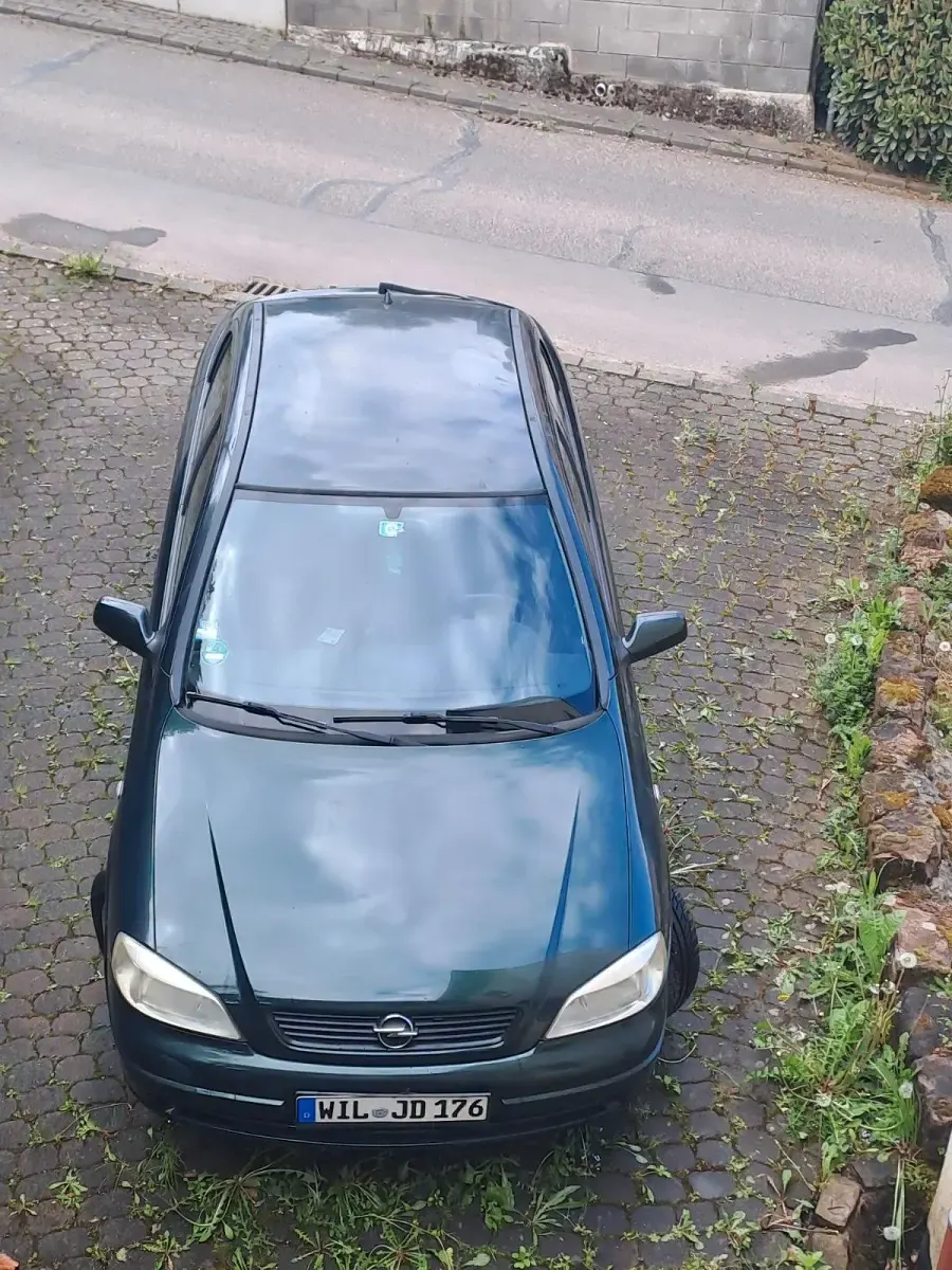 Gebraucht Opel Astra 100 PS (73 kW) 2001 Grün Limousine