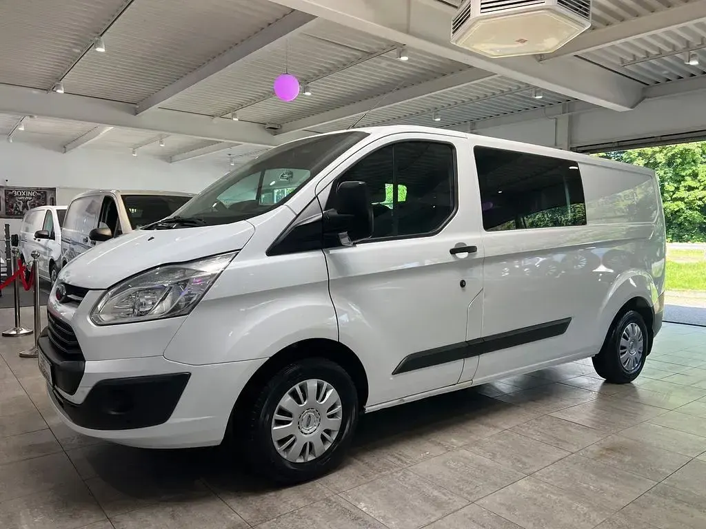 Gebraucht Ford Transit Custom 131 PS (96 kW) 2017 Weiß Van / Kleinbus