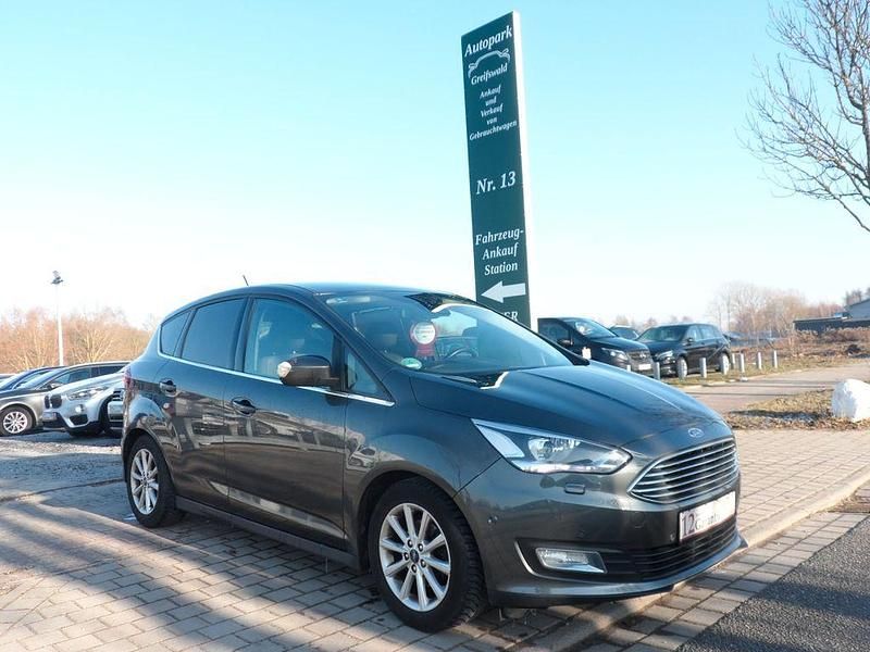 Gebraucht Ford C-MAX Titanium 125 PS (91 kW) 2019 Grau Van / Kleinbus