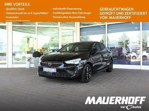 Lackierung schwarz perla nera/ Gebraucht 2023 Opel Corsa Ultimate Kleinwagen | 18.490 € (Teuer) - Bild 1/2