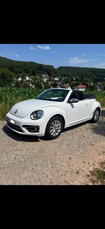 Weiß Gebraucht 2017 VW Beetle Cabrio | 17.980 € (Teuer) - Bild 1/4