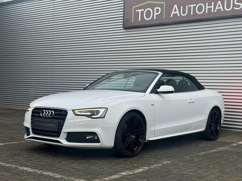 Gebraucht Audi A5 Cabriolet S-Line 245 PS (180 kW) 2013 Weiß Cabrio