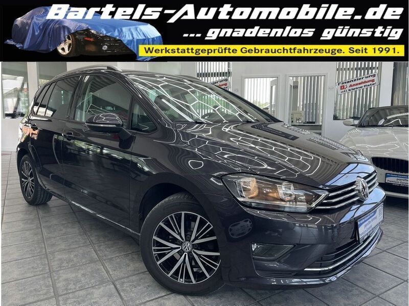 Grau Gebraucht 2016 VW Golf Sportsvan Allstar Van / Kleinbus | 11.450 € (Fairer Preis) - Bild 1/4