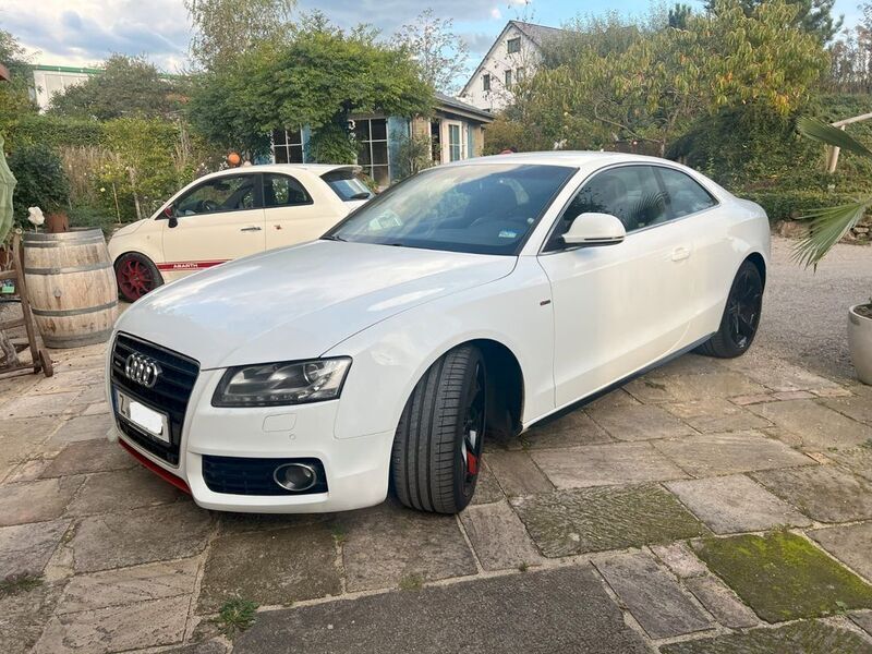 Weiß Gebraucht 2007 Audi A5 S-Line Coupé | 9.900 € (Fairer Preis) - Bild 1/4