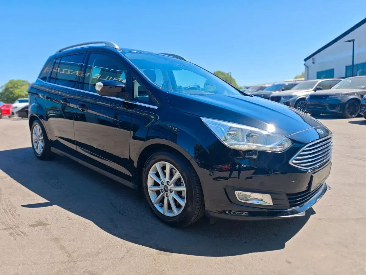 Gebraucht Ford Grand C-Max Titanium 120 PS (88 kW) 2015 Schwarz Van / Kleinbus