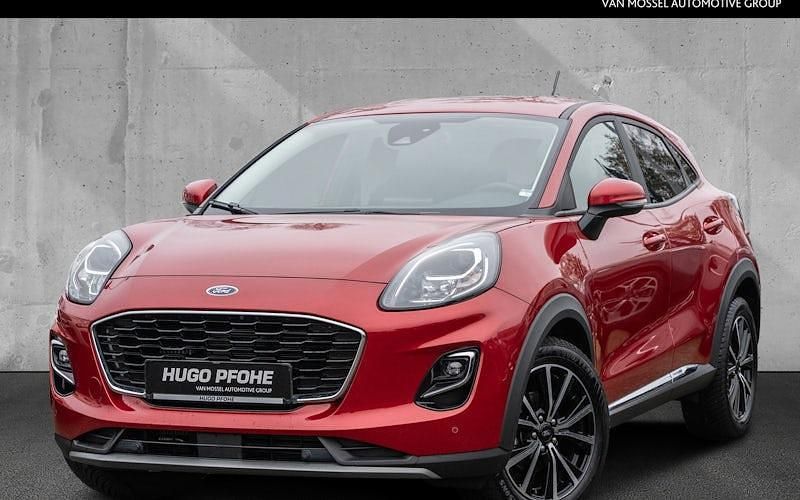 Rot Gebraucht 2021 Ford Puma Titanium SUV | 19.440 € (Guter Preis) - Bild 1/4