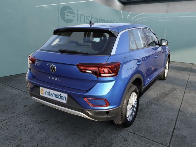 Gebraucht VW T-Roc 110 PS (80 kW) 2024 Blau SUV