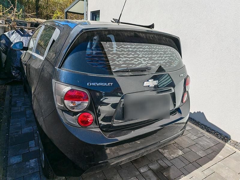 Używany Chevrolet Aveo LTZ 116 KM (85 kW) 2012 Czarny Sedan/Limuzyna