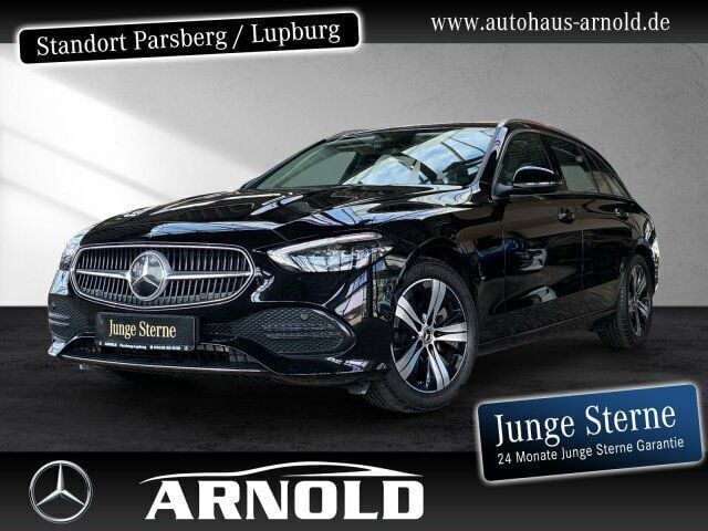 Obsidianschwarz Gebraucht 2022 Mercedes C300 Avantgarde Kombi | 37.850 € (Guter Preis) - Bild 1/4