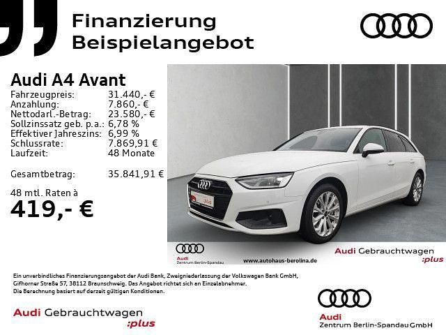 Arkonaweiß Gebraucht 2024 Audi A4 Ambiente Kombi | 31.440 € (Guter Preis) - Bild 1/4