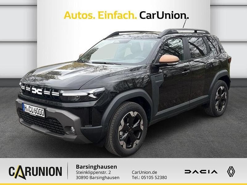 Perlmuttschwarz metallic Gebraucht 2025 Dacia Duster Extreme SUV | 29.975 € (Fairer Preis) - Bild 1/4