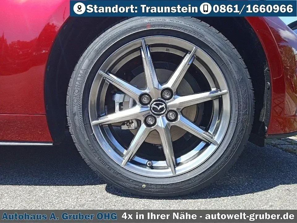Neu Mazda MX5 Exclusive-Line 132 PS (97 kW) 2026 Soul red crystal m Cabrio