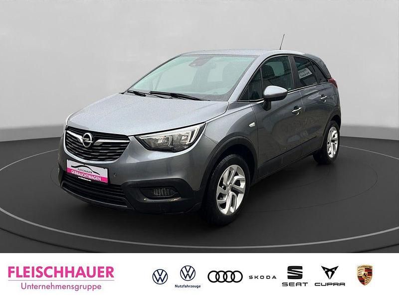 Grau Gebraucht 2018 Opel Crossland Edition SUV | 11.990 € (Fairer Preis) - Bild 1/4
