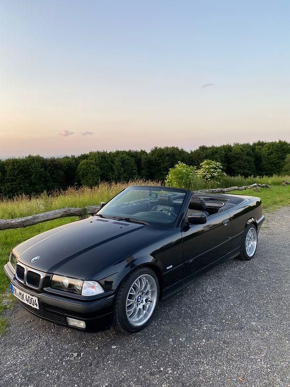 Schwarz Gebraucht 1998 BMW 320 Cabriolet Cabrio | 6.300 € (Superpreis) - Bild 1/4