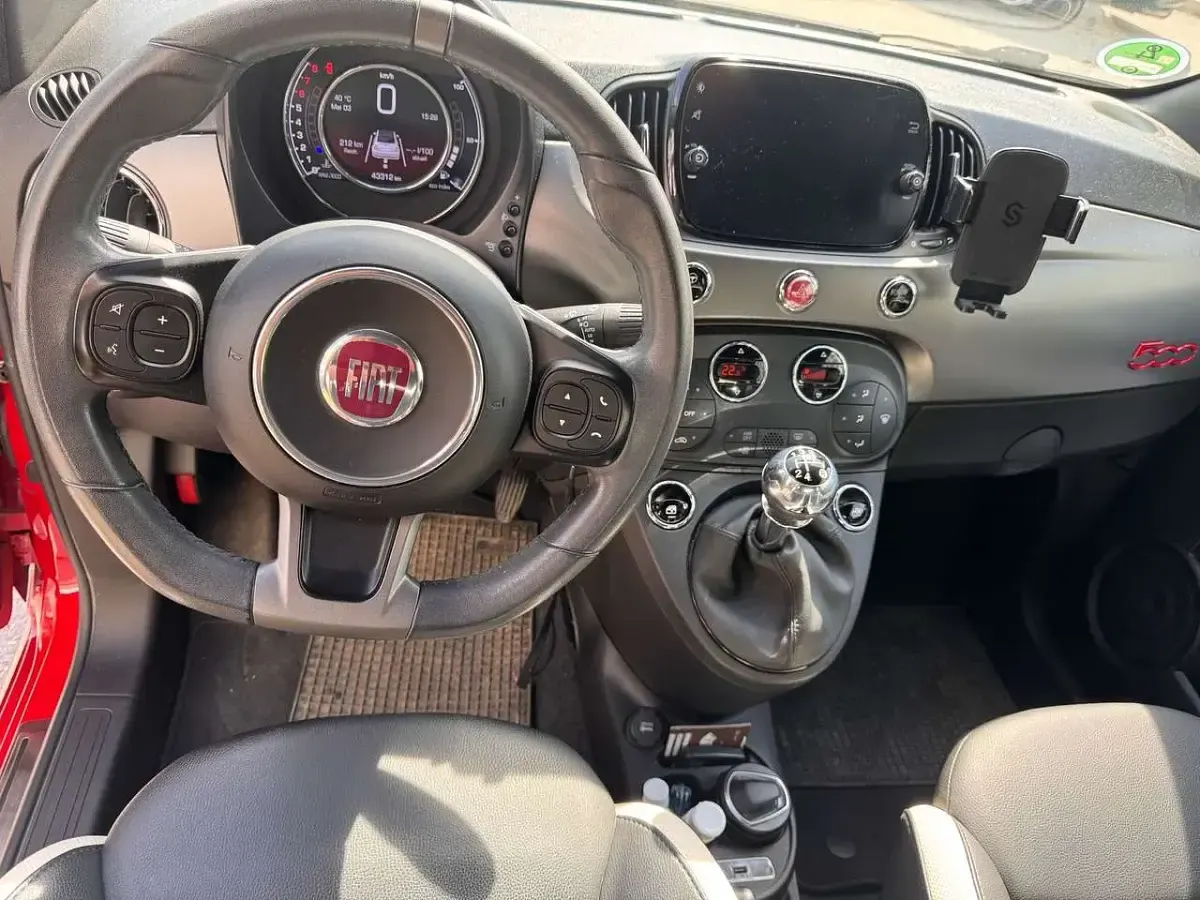 Gebraucht Fiat 500C 69 PS (50 kW) 2019 Rot Cabrio