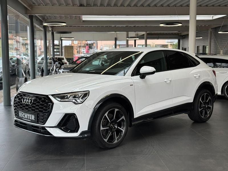 Weiß Gebraucht 2020 Audi Q3 Sportback S-Line SUV | 28.950 € (Guter Preis) - Bild 1/4