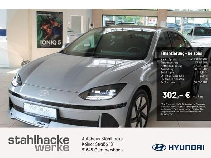 Silber Gebraucht 2024 Hyundai Ioniq 6 Techniq Limousine | 47.990 € - Bild 1/4