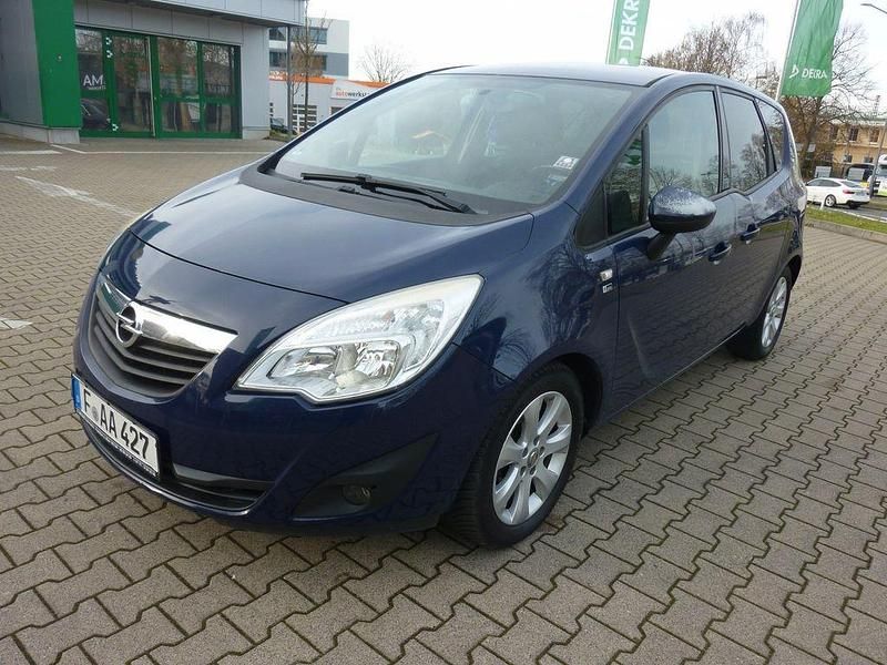 Blau Gebraucht 2012 Opel Meriva Van / Kleinbus | 2.999 € (Guter Preis) - Bild 1/4