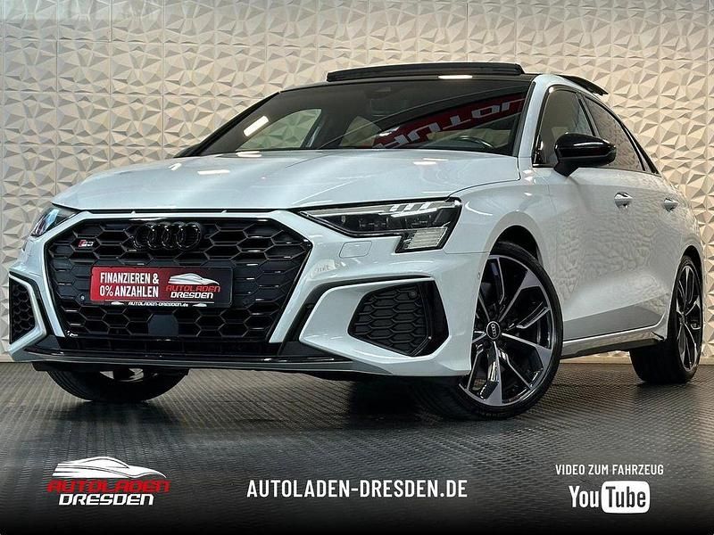 Gletscherweiß metallic Gebraucht 2021 Audi S3 Sport Limousine | 37.999 € (Etwas zu teuer) - Bild 1/4