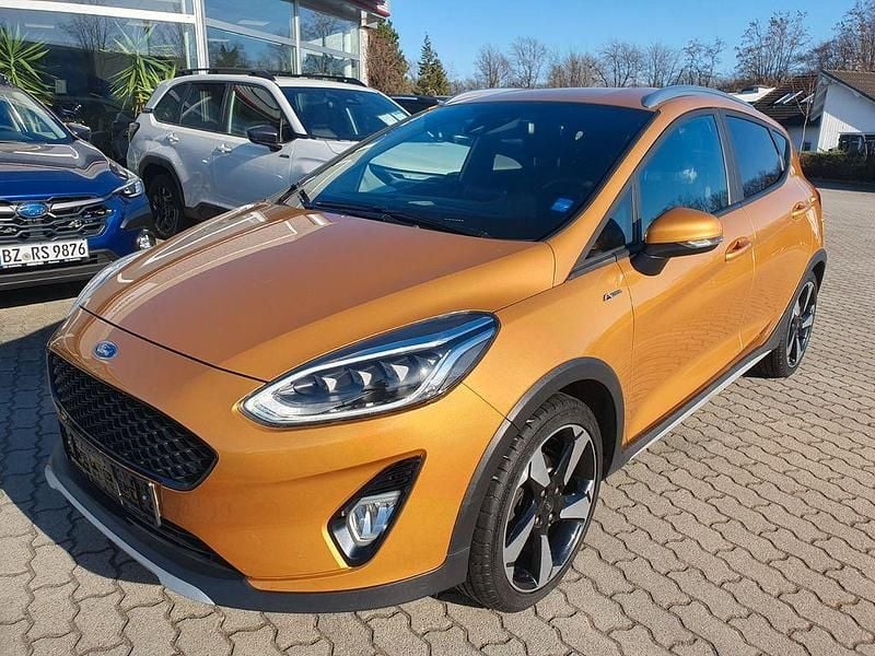 Gebraucht Ford Fiesta Active 101 PS (74 kW) 2020 Orange Kleinwagen