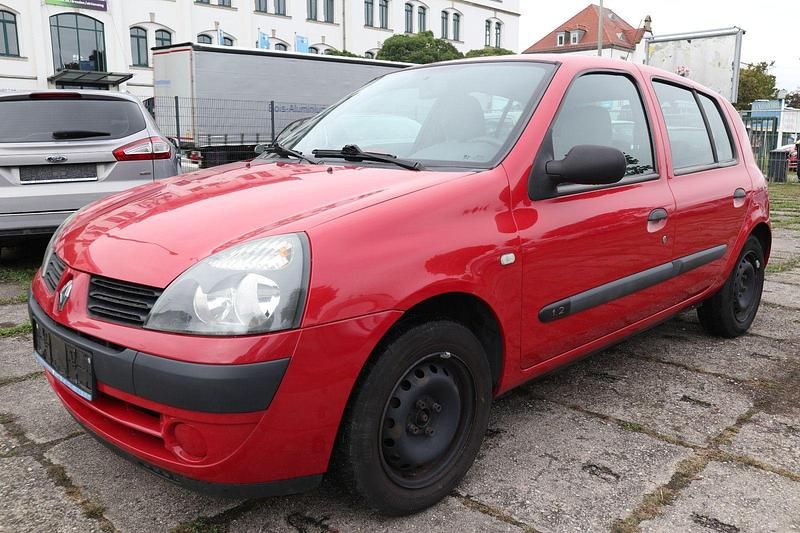 Rot Gebraucht 2005 Renault Clio II Campus Kleinwagen | 999 € (Guter Preis) - Bild 1/4