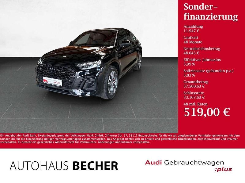 Schwarz Gebraucht 2024 Audi Q5 S-Line SUV | 59.990 € - Bild 1/4