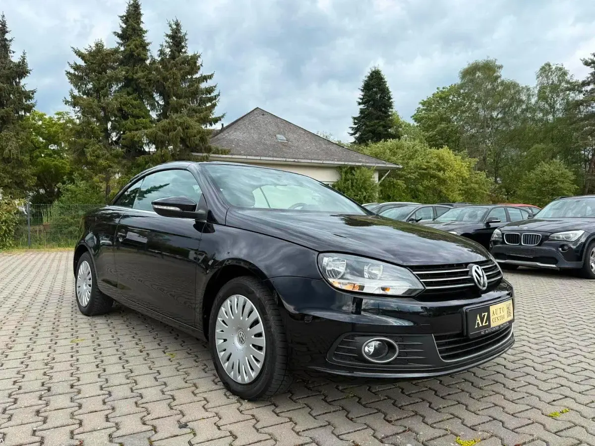 Gebraucht VW Eos 122 PS (89 kW) 2013 Schwarz Cabrio