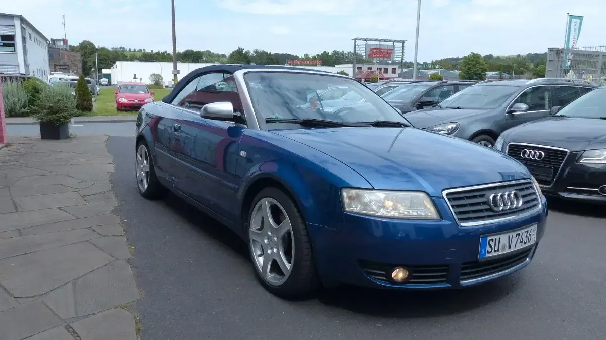 Gebraucht Audi A4 Cabriolet Sport 170 PS (125 kW) 2002 Blau Cabrio