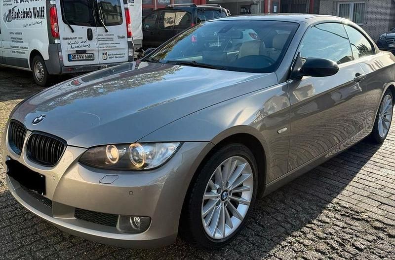 Braun Gebraucht 2007 BMW 325 Cabriolet Sport Line Cabrio | 9.250 € (Fairer Preis) - Bild 1/4