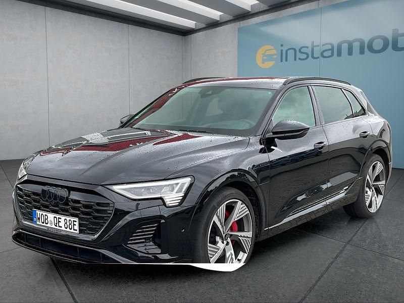 Schwarz Gebraucht 2023 Audi Q8 e-tron SUV | 81.949 € - Bild 1/4