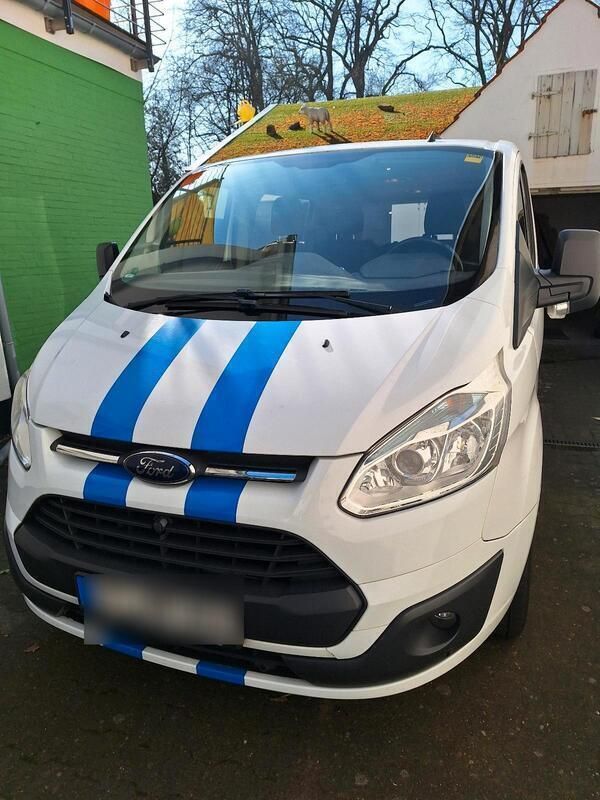 Weiß Gebraucht 2014 Ford Tourneo Custom Van / Kleinbus | 15.500 € - Bild 1/4
