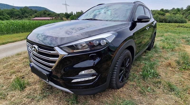 Schwarz Gebraucht 2017 Hyundai Tucson Premium SUV | 17.900 € (Fairer Preis) - Bild 1/4