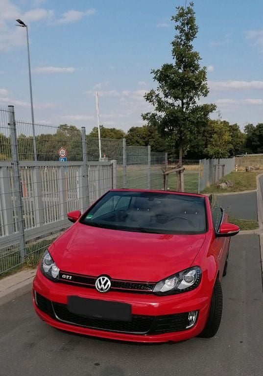 Gebraucht VW Golf Cabriolet GTI 211 PS (155 kW) 2012 Rot Cabrio