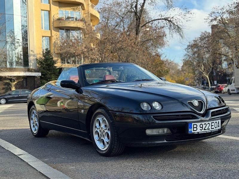 Schwarz Gebraucht 2000 Alfa Romeo Spider Cabrio | 6.990 € - Bild 1/4