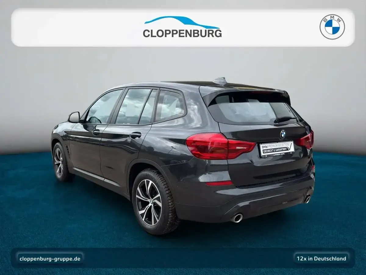 Gebraucht BMW X3 Advantage 184 PS (135 kW) 2019 Sophistograu brillanteffekt SUV