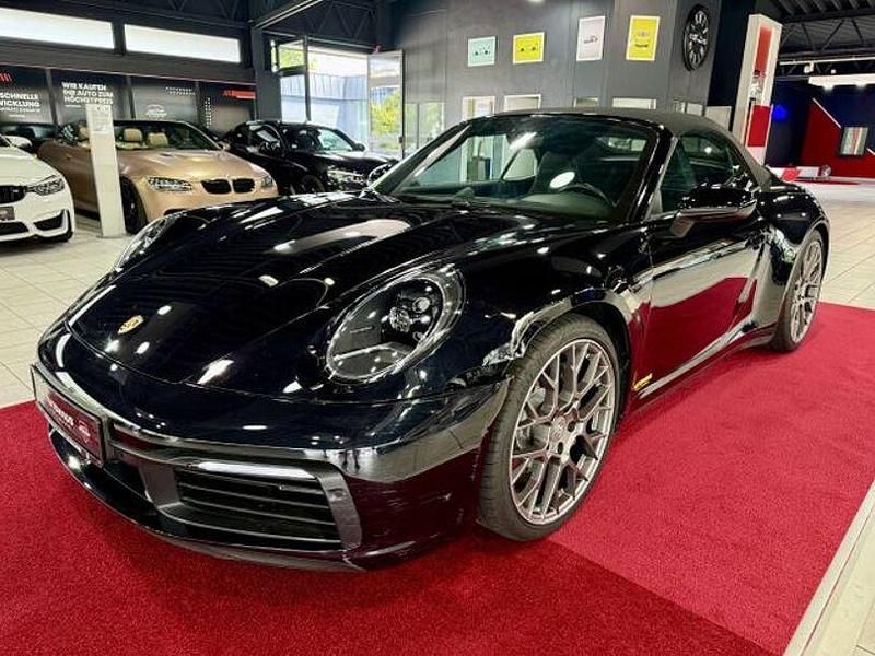 Schwarz Gebraucht 2022 Porsche 911 Carrera Chrono Cabrio | 111.990 € (Fairer Preis) - Bild 1/4